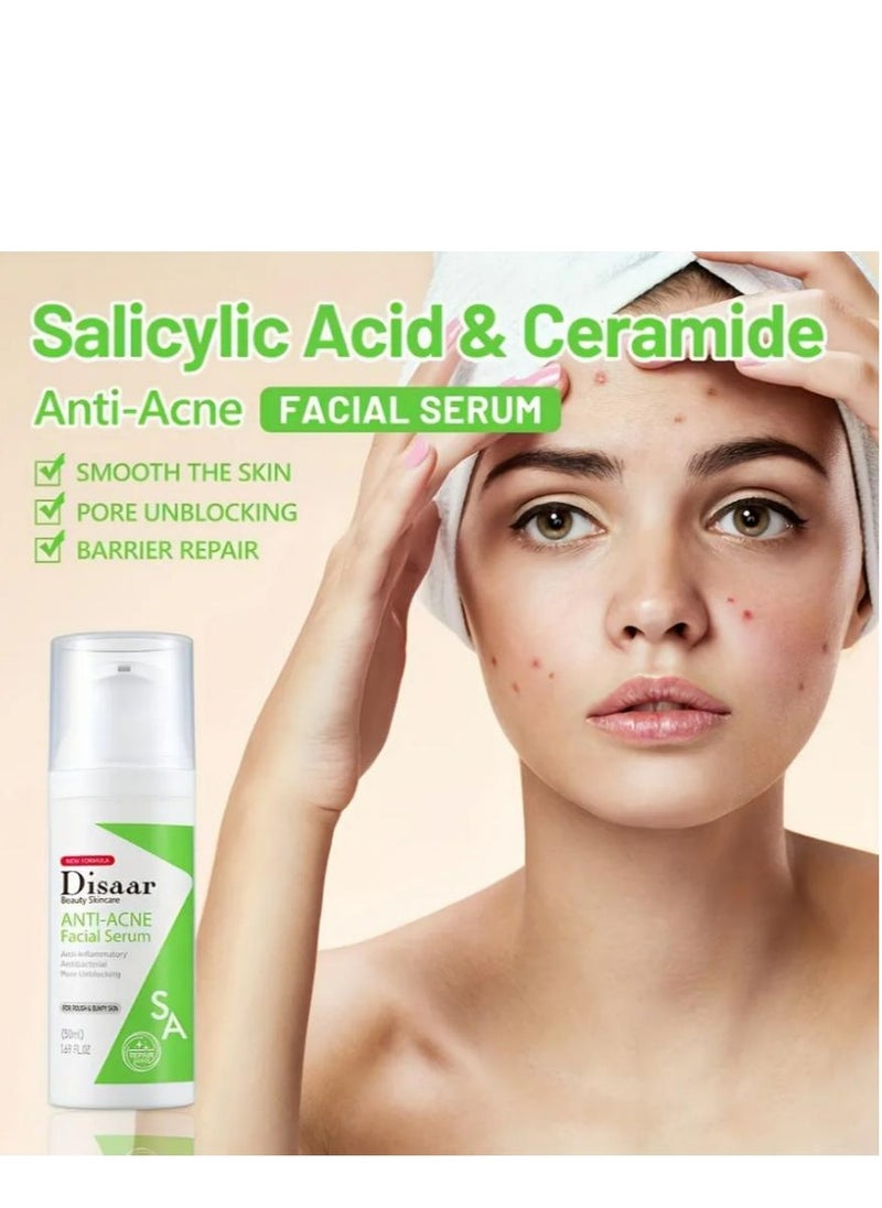 Disaar Salicylic Acid & Ceramide Anti-Acne Facial Serum 50 ML  - Image 2