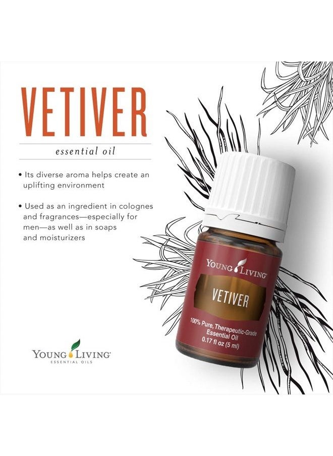Young Living Vetiver Essential Oil by Young Living, 5 Milliliters, Topical and Aromatic  - Image 3