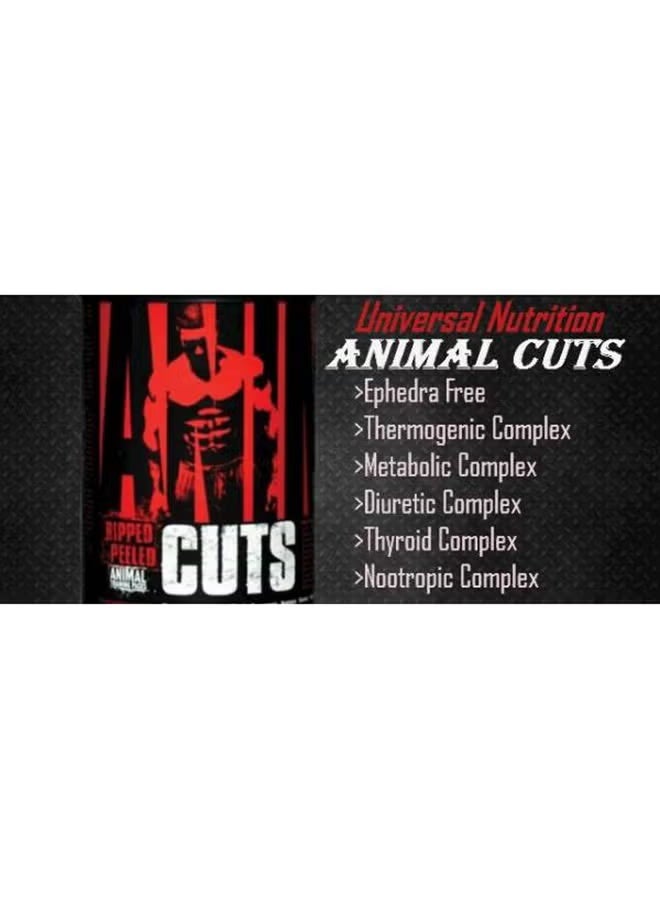 انيمال مكمل غذائي Animal Advanced Cuts، عبوة تحتوي على 21 يومًا - 42 عبوة + كوب خلط - Image 4