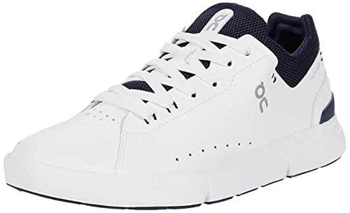 On Womens The Roger Advantage Textile Synthetic White Midnight Trainers 9 US - Image 3