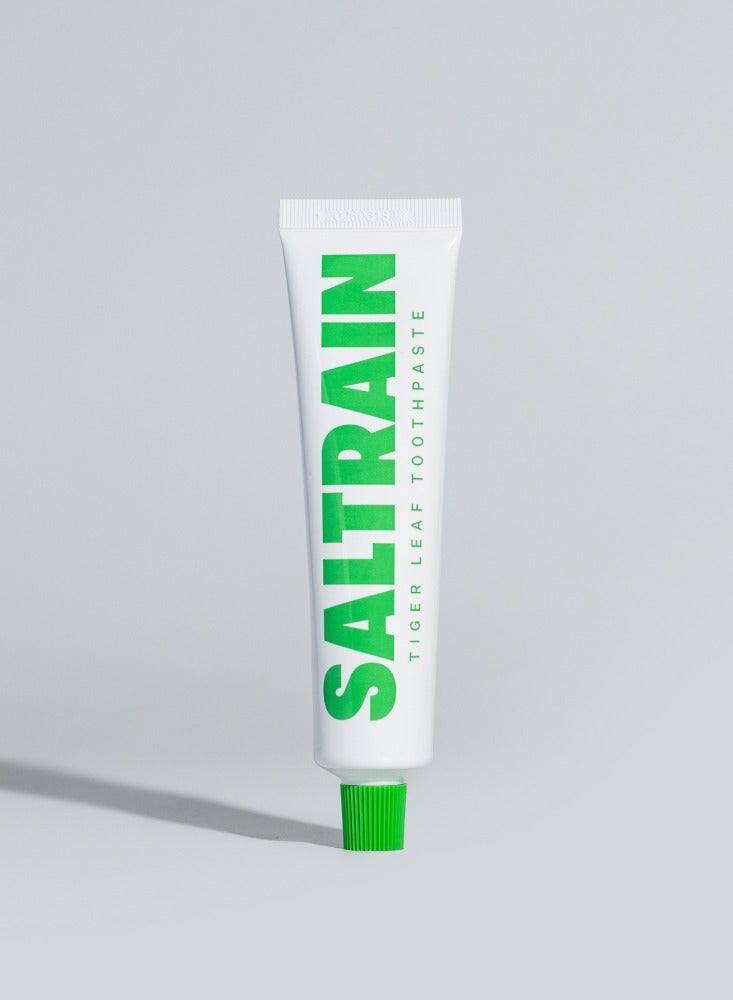 Saltrain Green Clean Breath Toothpaste – Korean Gray Salt Toothpaste with Natural Herbs for Fresh Breath & Gum Care - Image 1