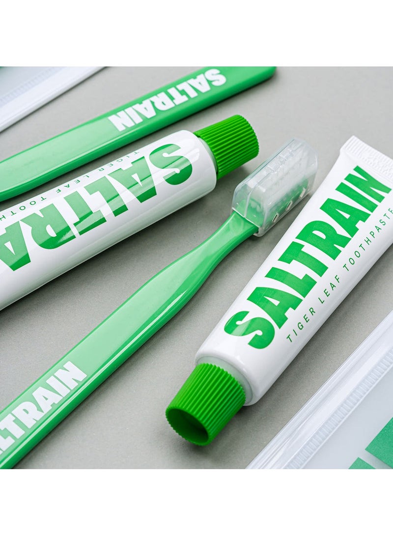 Saltrain Green Clean Breath Toothpaste – Korean Gray Salt Toothpaste with Natural Herbs for Fresh Breath & Gum Care - Image 5