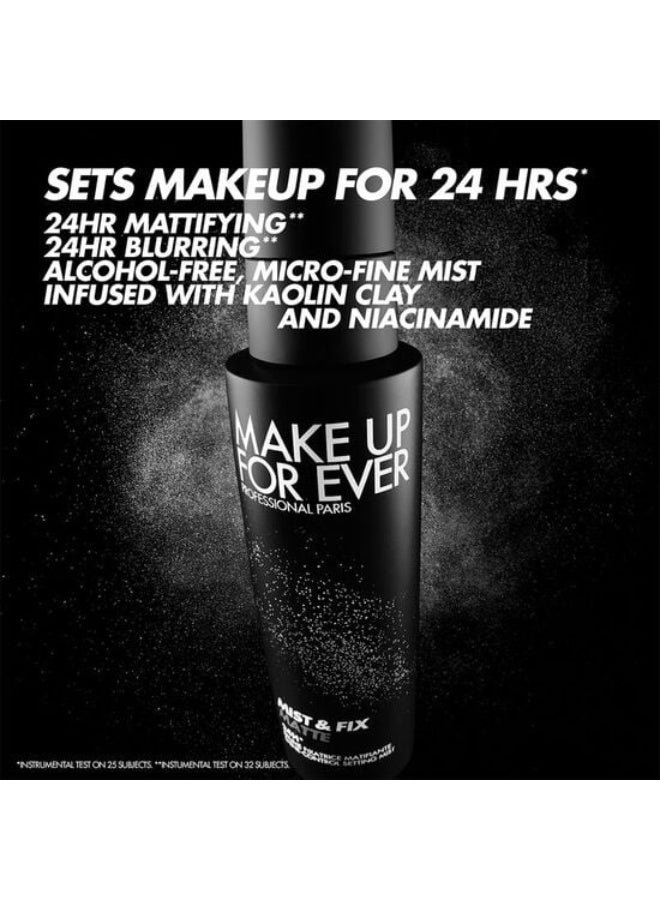 MAKE UP FOR EVER Mist and Fix Matte-23 BTG Spray 30ml - Image 2
