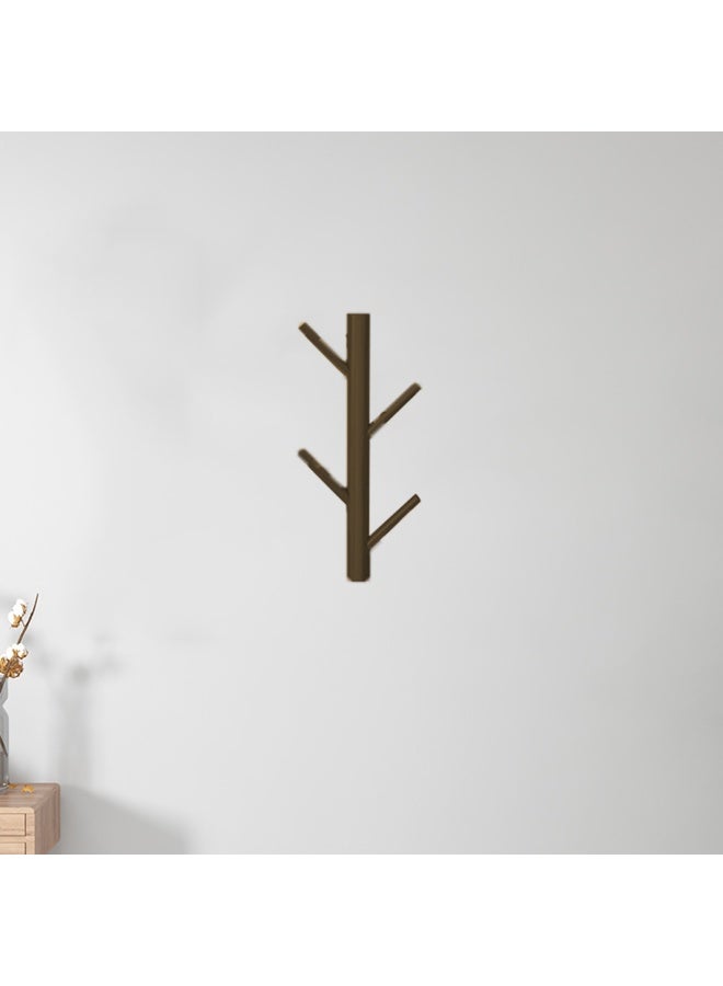 1pcs European Style Light Luxury Shelf Hanging Pole, Wooden Branch Shaped Wall Mounted Coat And Hat Rack, Creative Door Hook, Suitable For Bedrooms, Kitchens, Living Rooms, Etc - Image 4