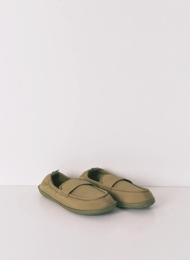 Women'secret Green loafer slippers