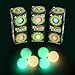 FauKait 3pcs 24in Lumi BallsDream BallsGlow in The Dark Sticky Balls That Stick to The CeilingStress Relievers Stress Balls for Kids and AdultsElevated BallsASMR Cool Stuff for TeensStocking Stuffers - Image 2