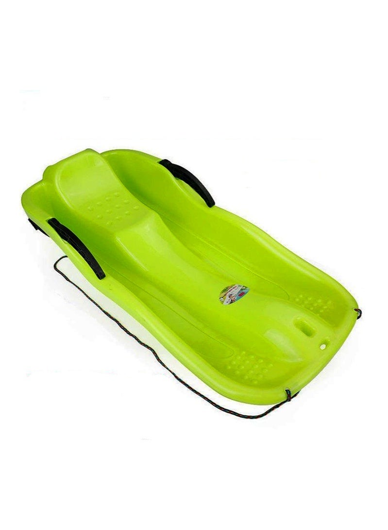 Sand ski large plastic green with brakes and tether - Image 2