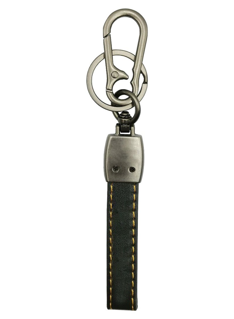 Mitsubishi Car Key Chain Super Finish Metal Ring PU Leather Strap Keychain Home Key Chain Car Keychain MITSUBISHI - 1Pcs  - Image 3