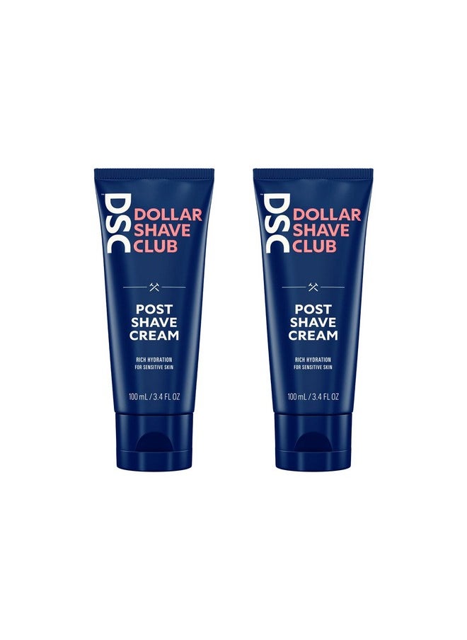 DOLLAR SHAVE CLUB | Post Shave Cream 3.4 Ounce (2 Pack) | Hydrating Post Shave Lotion  - Image 1