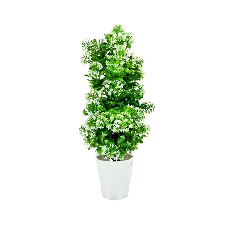 BOUNTI CRAFTTS Artificial Plants with Pot Showcase Decoration Plants Flowers Fake Plant Artificial Plants for Home Decor Office Gifting Plants Decorative Potted Plants RVAP25 - Image 1