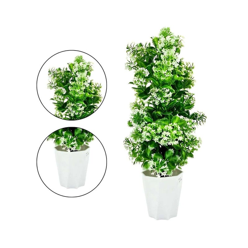 BOUNTI CRAFTTS Artificial Plants with Pot Showcase Decoration Plants Flowers Fake Plant Artificial Plants for Home Decor Office Gifting Plants Decorative Potted Plants RVAP25 - Image 2