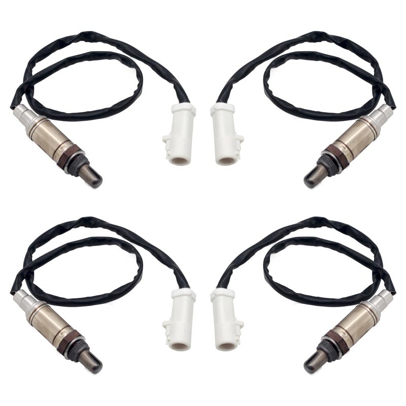 4Pcs Oxygen Sensor DownstreamUpstream O2 Sensor for Ford Mercury Lincoln for Mazda Replace 15717 15716 15664 ZZC318861