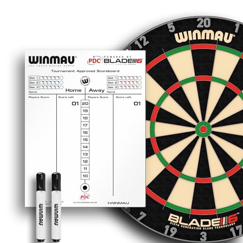 Winmau Dry Wipe Darts Scoreboard - Image 4