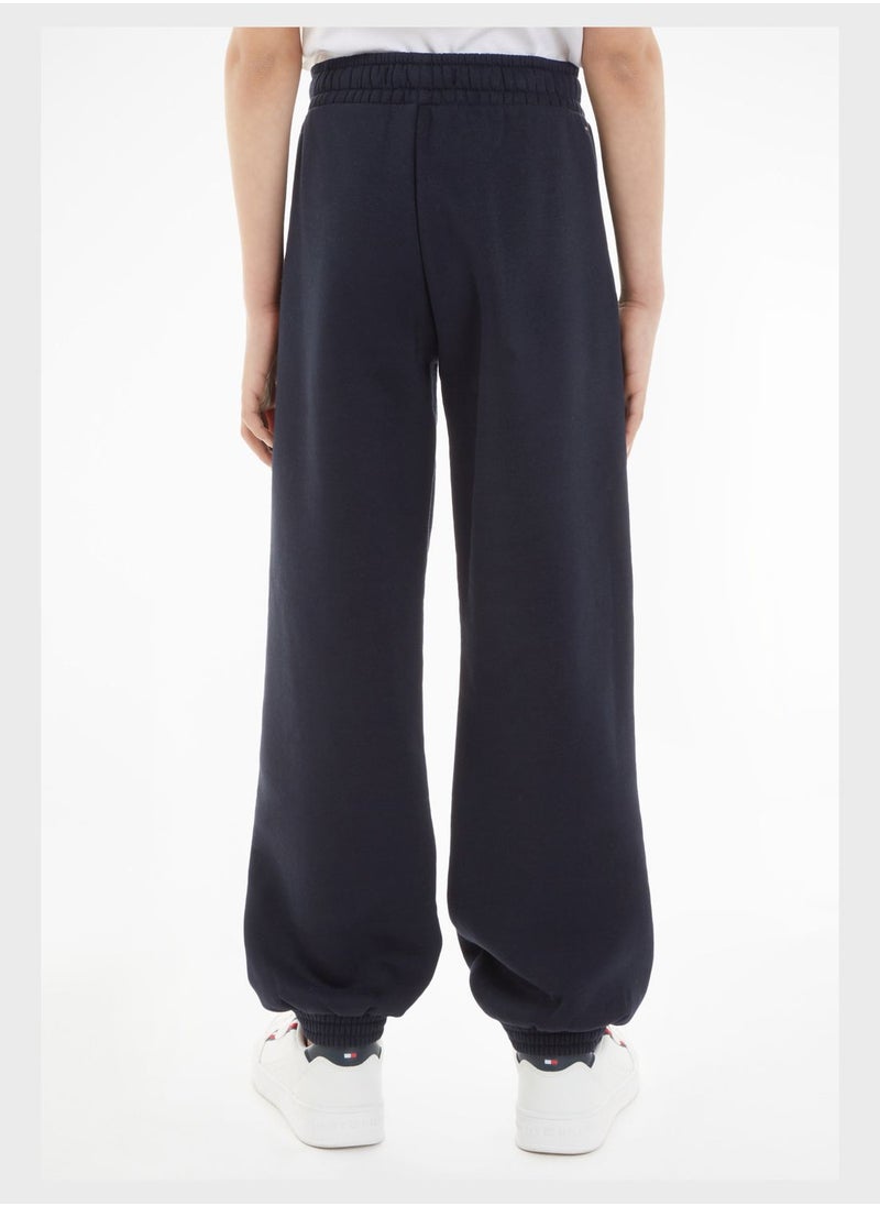 TOMMY HILFIGER - Youth Varsity Sweatpants - Image 1