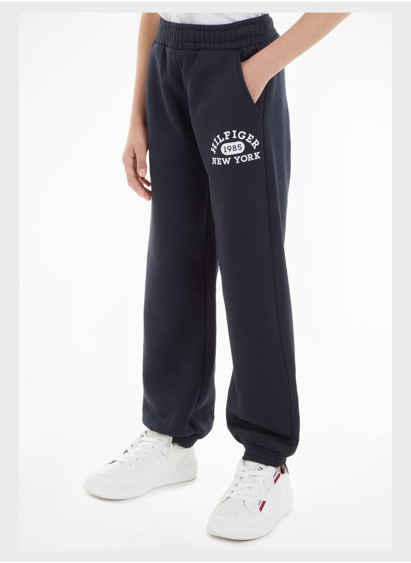 TOMMY HILFIGER - Youth Varsity Sweatpants - Image 1