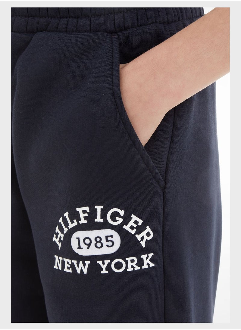 TOMMY HILFIGER - Youth Varsity Sweatpants - Image 1