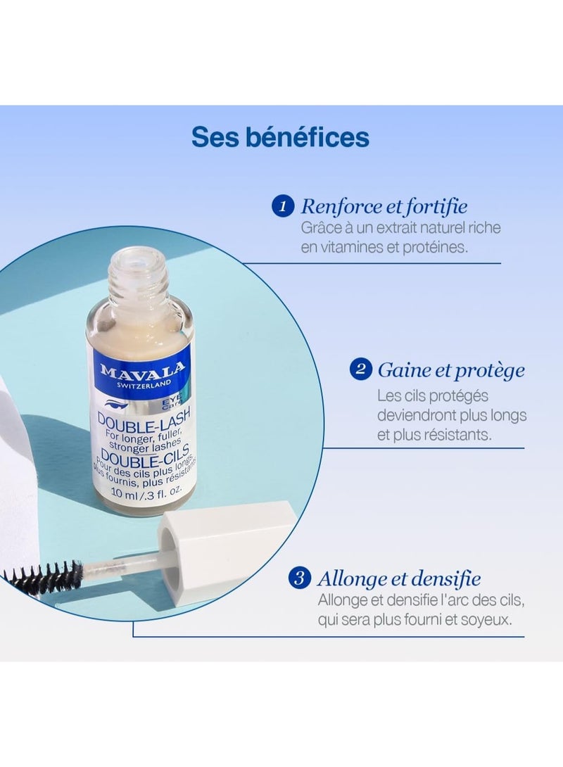 مافا سيروم مافالا سويسرا للعناية بالعينين دبل لاش لرموش أقوى وأكثر كثافة، 10 مل - Image 3