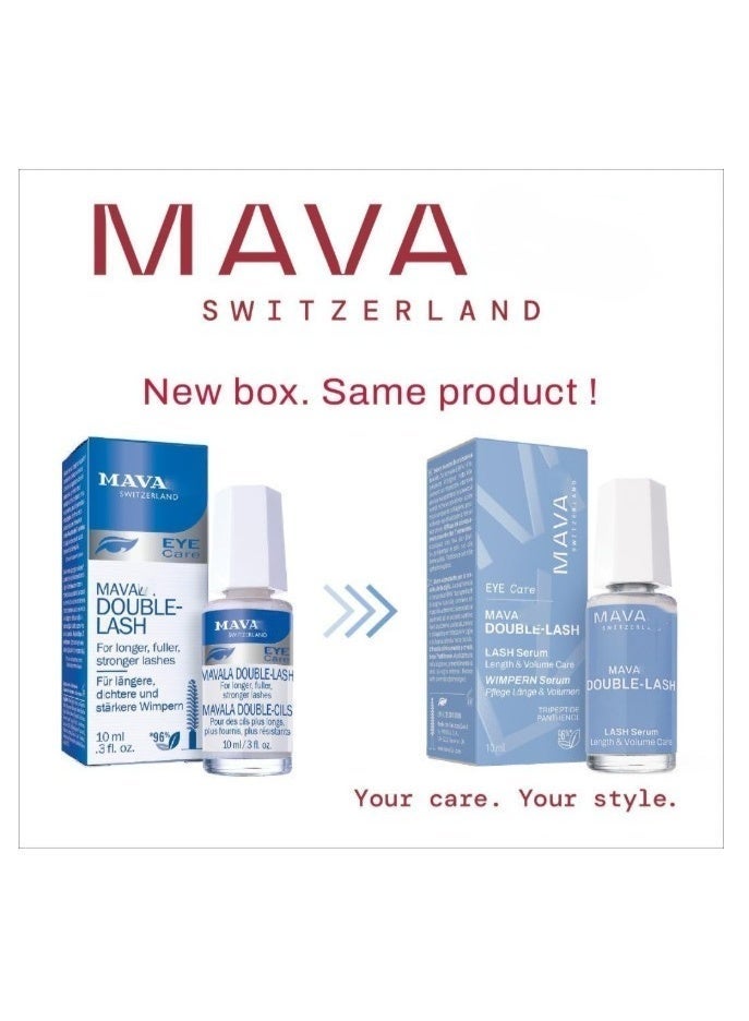 Mavala Switzerland Double Lash Eye Care Serum for Stronger and Thicker Eye Lashes, 10 ml - Image 5