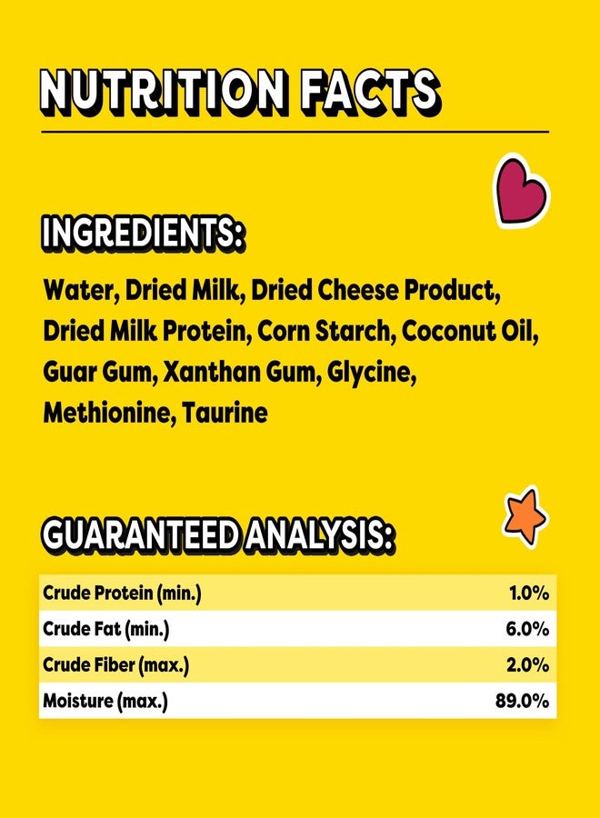 Temptations Creamy Puree Squeezable Lickable Wet Cat Treats with Cheese, 0.42 oz. Tubes, 4 Count, Pack of 11 (44 Total) - Image 5