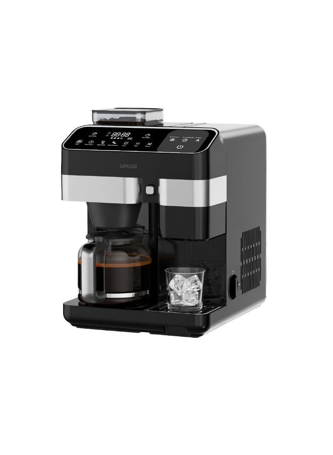 LePRESSO Fully Automatic Coffee Machine and Ice Maker, Built-In Adjustable Grinder Espresso Machine, Ice & Hot Coffee Maker, Touch Control Bean to Cup Coffee Machines, 1300W Power, 2.6L Capacity - Image 1