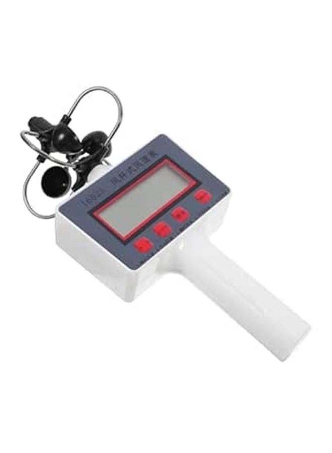 Digital Anemometer Handheld LCD Wind Gauge for HVAC Airflow Measurement - Image 1