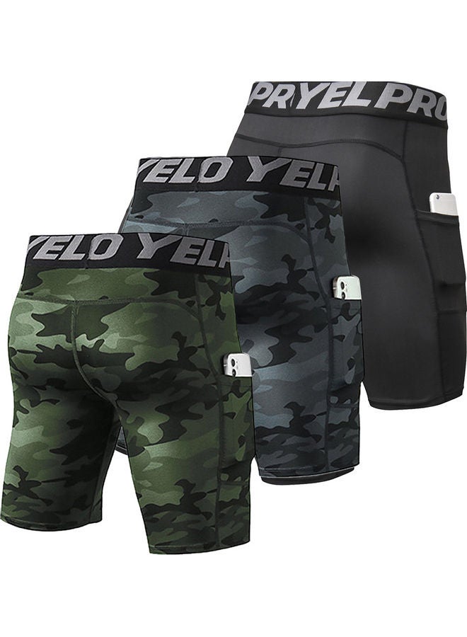 NIBEMINENT 3-Piece Compression Shorts XL  - Image 4