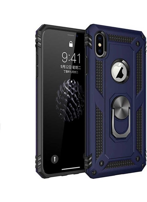 Apple iPhone x Case Ring Phone Case with Special Armor Feature for Horizontal and Vertical Use