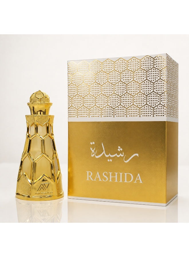 Ard Perfumes Rashida Attar 20ml – Women's Concentrated Perfume Oil (CPO), Timeless Arabic Elegance, Long Lasting Oriental Fragrance - Image 1