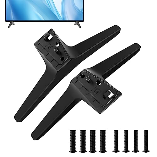 Varghesyla TV Legs for LG TV Stand Replacement Base, for 49UK/50UK/55UK 55UK6300 55UK6200 55UK6090 55UK6500AUA 50UK6300 50UK6200 50UK6090 50UK6500AUA 49UK6300 49UK6200PUA 49UK6090 LG TV Legs with Screws - Image 1