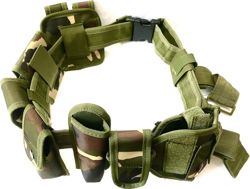 First to act tactical نظام معدات متعددة الاستخدامات لقوات الأمن حزام تكتيكي عسكري للحراسة والواجبات المتنوعة في المعارك والصيد - Image 3