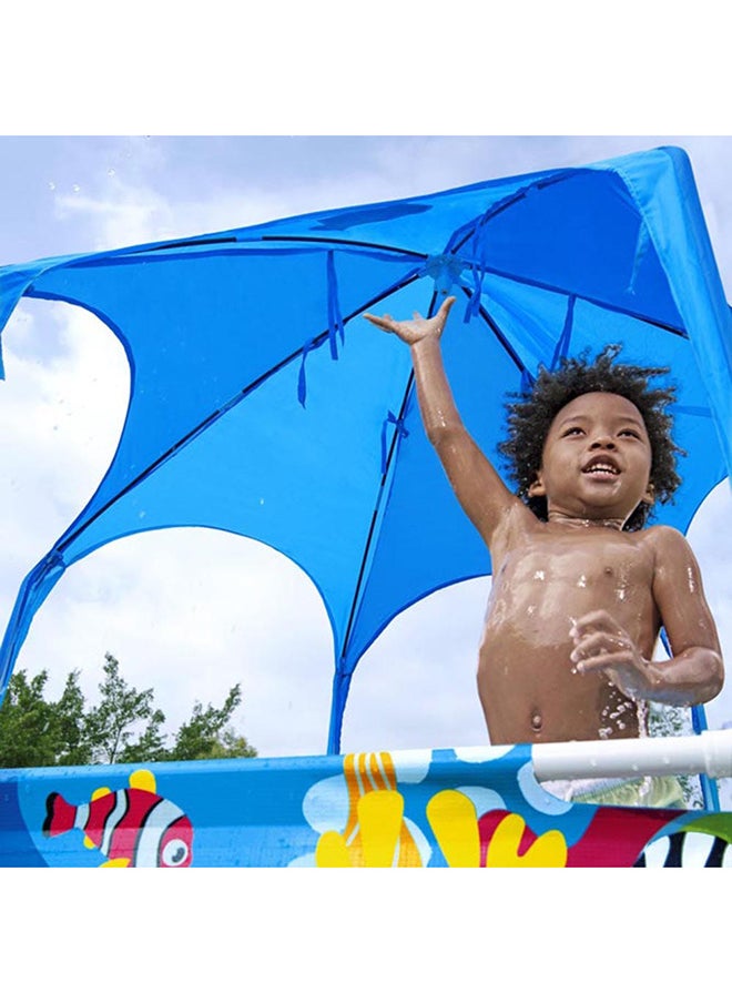 Bestway Pool Splash N Shade Swimming Pools Above Ground Pools 183X51Cm Multi Color
