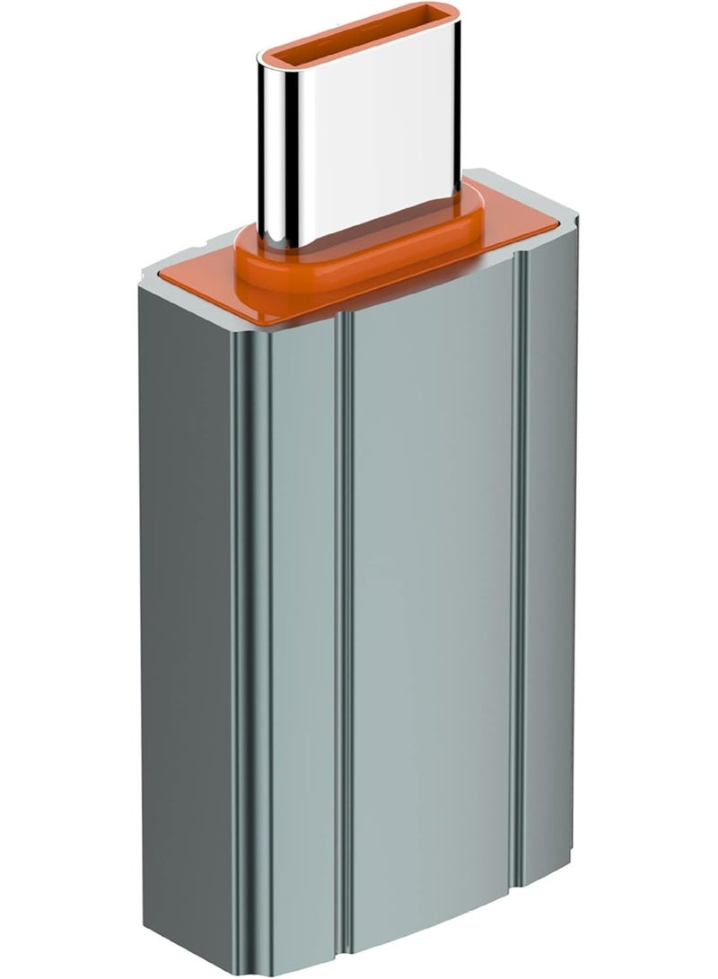 LDNIO LC140 Type-A to Type-C Adapter, Fast Transfer, Universal Device, Input for Use, Aluminum Material - Grey - Image 4