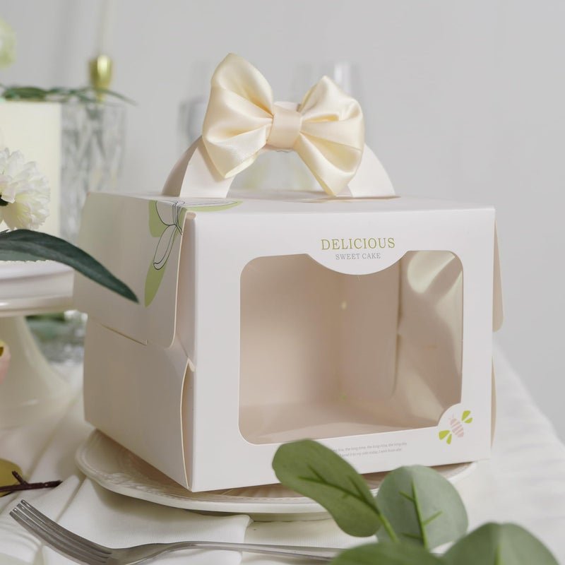 AIMUDI Ivory Satin Ribbon Bows with Twist Ties for Treat Bags 3.5" Ivory Bows for Crafts Small Bows for Gift Wrapping Premade Bows for Cake Pop Candy Apples Gift Bags Wedding Baby Shower -24 Counts - Image 5