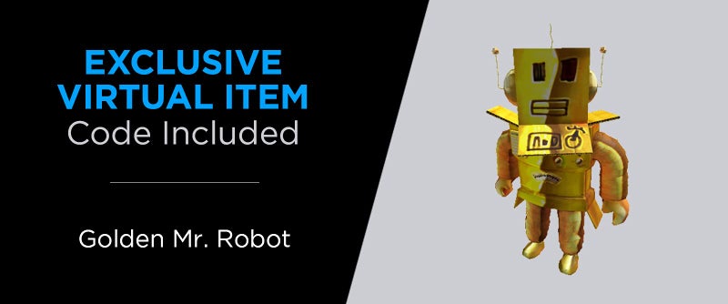 Roblox Action Collection - 15th Anniversary Roblox Icons Gold Collector's Set [Includes Exclusive Virtual Item] - Image 4