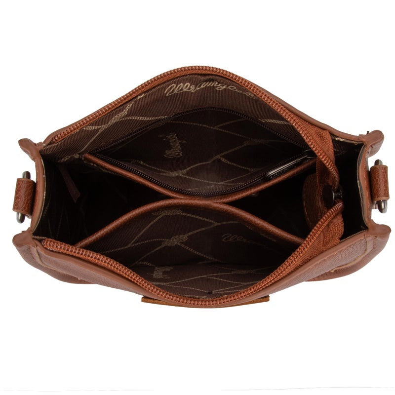 Wrangler Small Crossbody Bag for Women Western Hobo Shoulder Purse and Handbag - Image 5