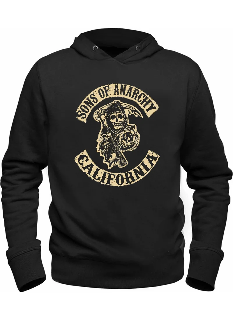 Alfa Tshirt Son Of Anarchy Printed Black Sweatshirt