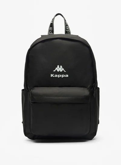 Kappa Logo Detail Backpack with Adjustable Shoulder Straps