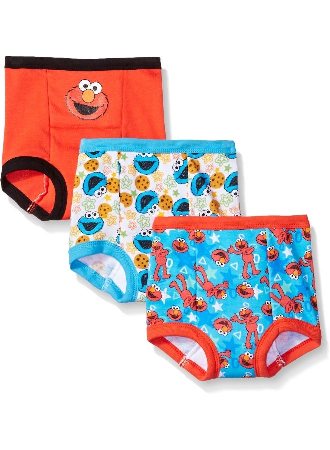 Sesame Street Sesame Street Baby Toddler Boys' Potty Training Pants Multipack, SesameB3pk, 2T  - Image 1