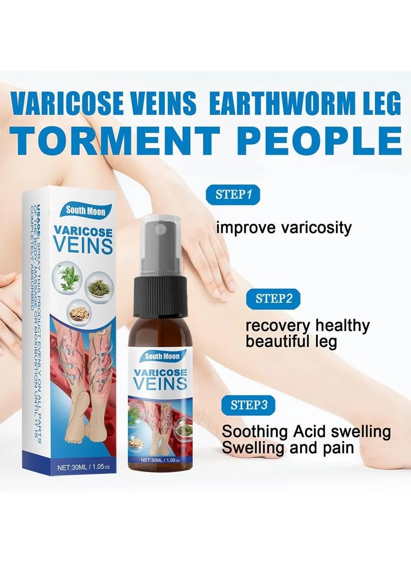 SOUTH MOON Veinhealing Varicose Veins Treatment Spray, Vein Healing Varicose Veins Treatment Spray for Legs, Spider Vein Treatment for Legs, 30ml  - Image 2