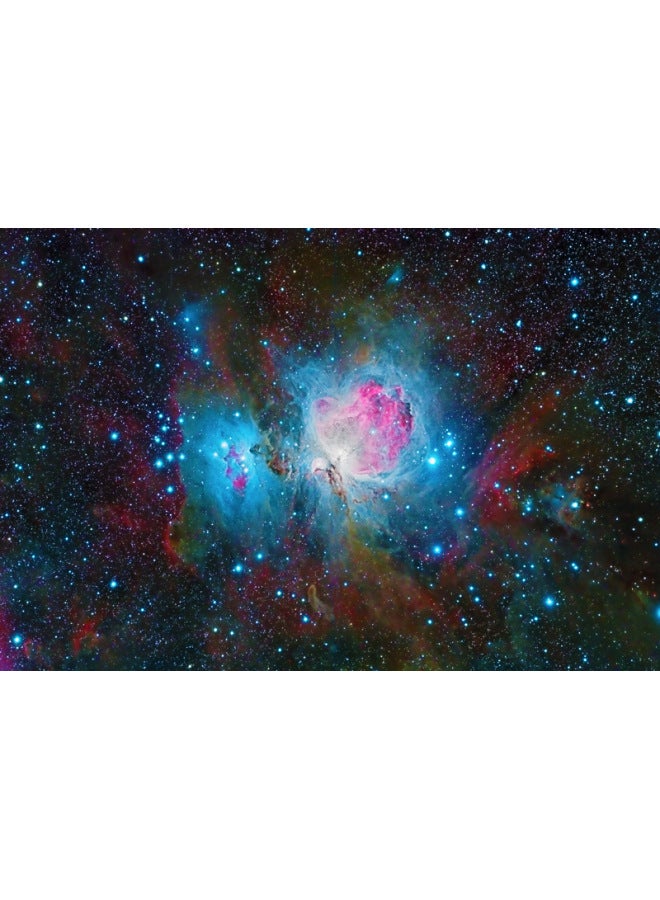 لغز خشبي 1000/500/300 قطعة لغز تخفيف الضغط سديم اللغز اللون: 1000 سديم 009 - Image 1