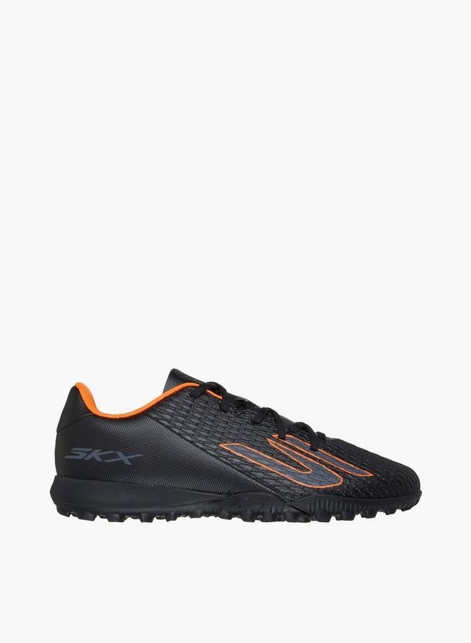 SKECHERS أحذية كرة القدم للأطفال والشباب بتصميم الرباطات - 252164L-Bkor-Cp - Image 1
