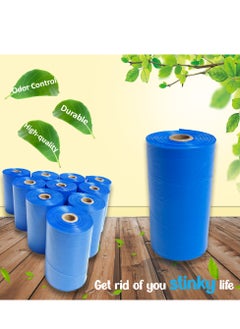 Cute 'n' Cuddle Pack of 15 Diaper Disposal Bags for Babies Blue Scented Bags  - Image 3
