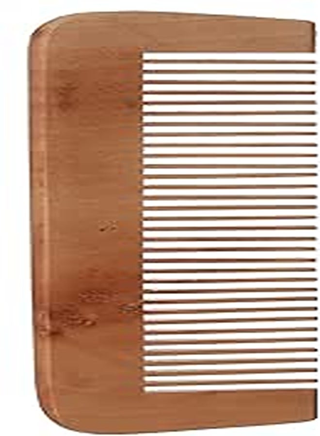 Sonata Wooden Hair Comb - Light Brown