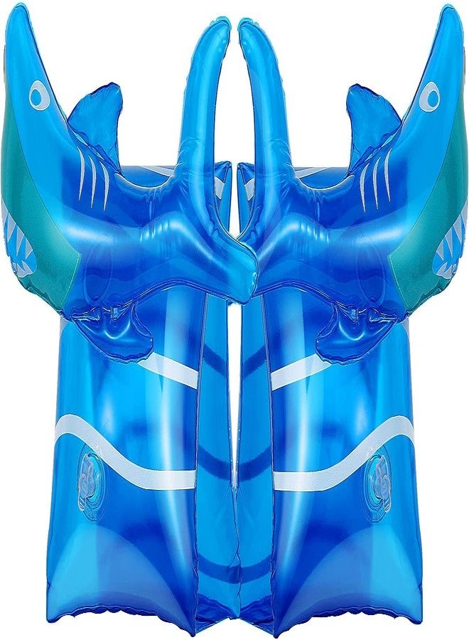 NYRWANA Delivering Smile in INIDA Inflatable Arm Bands for Kids, Floatation Sleeves Floats Tube Water Wings Swimming Arm Floats with Free Pump - Image 1