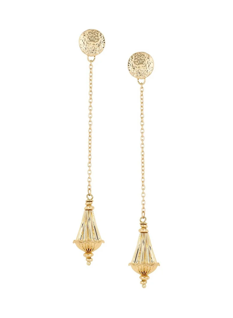 Priyaasi Plated Contemporary Drop Earrings
