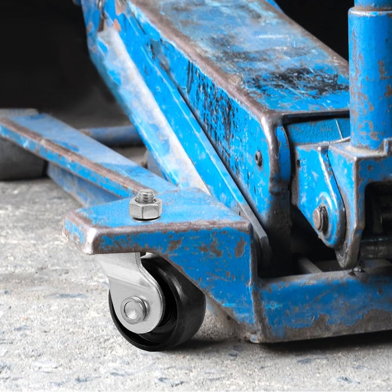 Heavy Duty 4Pcs Trailer Jack Caster Wheels Removable For Enhanced Stability Lifting - Image 4