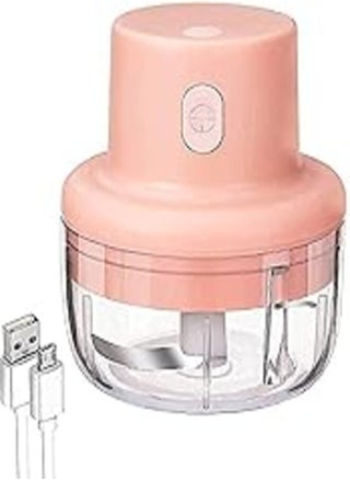 DIVINE HOME Electric Vegetable Chopper | USB Charging Mini Garlic & Vegetable Crusher | Electic Chopper with Button Control - MULTICOLOR - pzsku/Z7D68B25EBC920030A30FZ/45/_/1723236367/7b53ca81-74ff-45ba-8708-e0f3b6544337