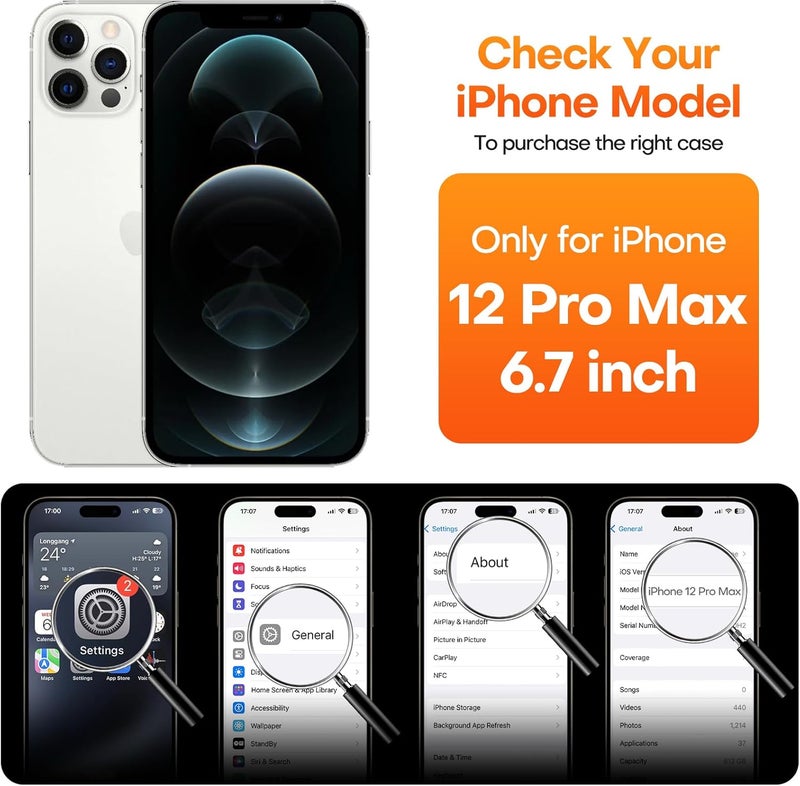 ImpactStrong 3-Pack Shatterproof Tempered Glass Screen Protector for iPhone 12 Pro Max [Easy Installation Frame] [Bubble Free] [9H Hardness] [Full Coverage] Case Friendly, 6.7 Inch - Image 2