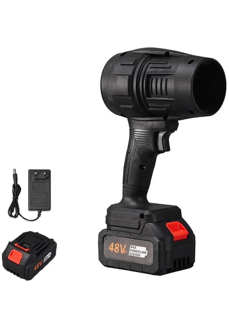 راكسوم منفاخ هواء توربو محمول لاسلكي | منفاخ قوي يعمل بالبطارية، صغير الحجم، للتنظيف والتجفيف | خفيف الوزن وفعال | (أسود) - Image 1