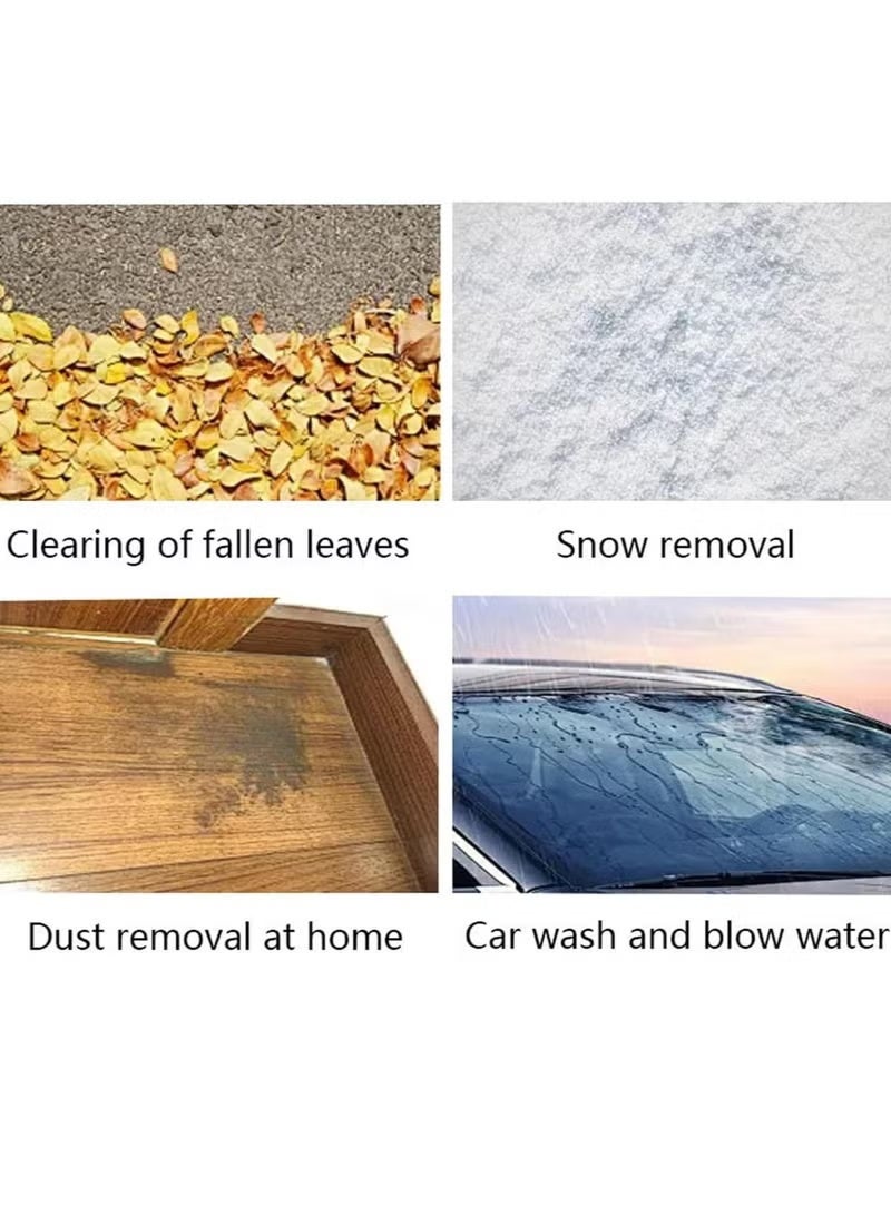 راكسوم منفاخ هواء توربو محمول لاسلكي | منفاخ قوي يعمل بالبطارية، صغير الحجم، للتنظيف والتجفيف | خفيف الوزن وفعال | (أسود) - Image 5